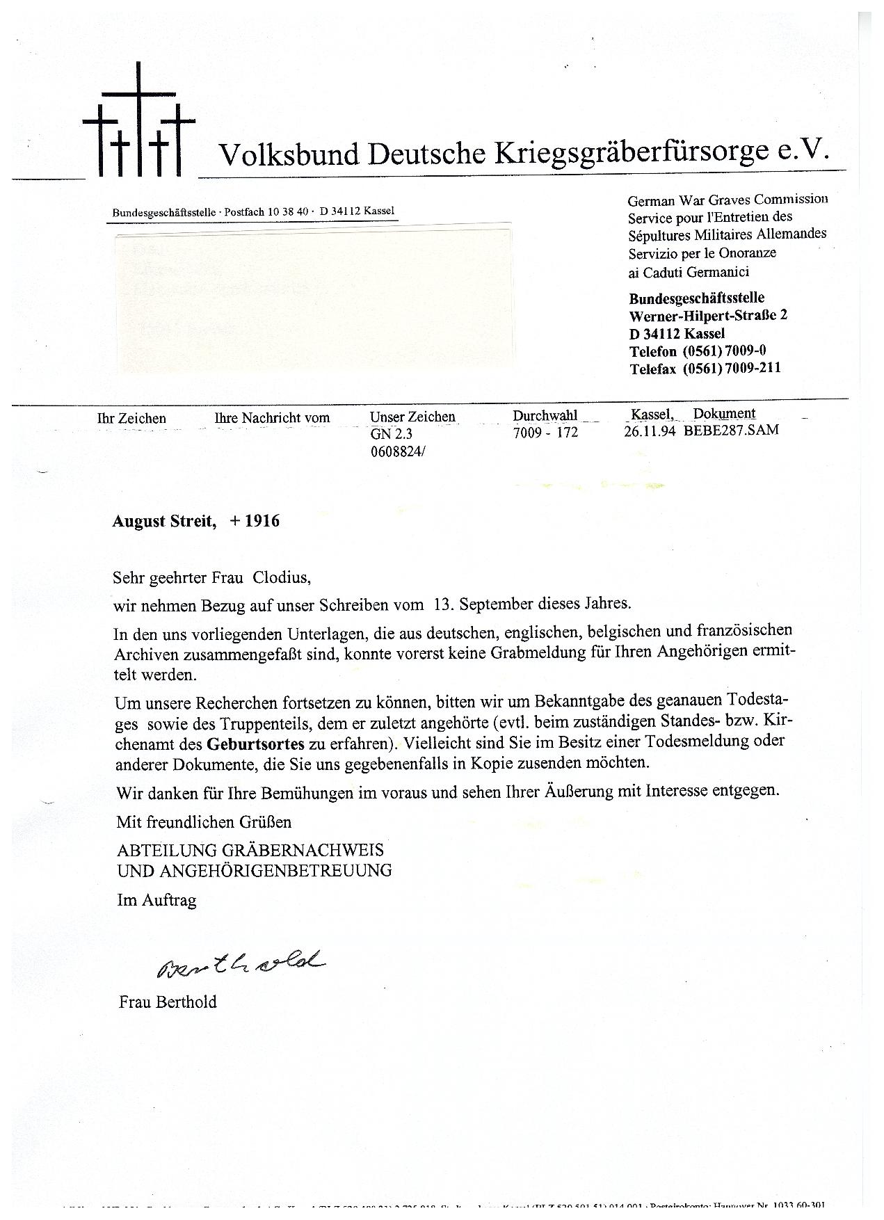 1. Antwort vom V.D.K.-002 1. Antwort vom V.D.K.-002