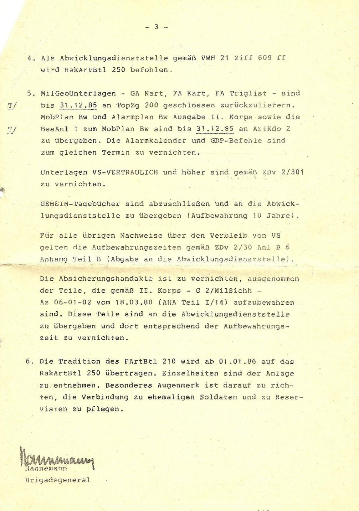 Bef ArtKdo 2 für Auflös 210 3 f Bef ArtKdo 2 für Auflös 210 3 f