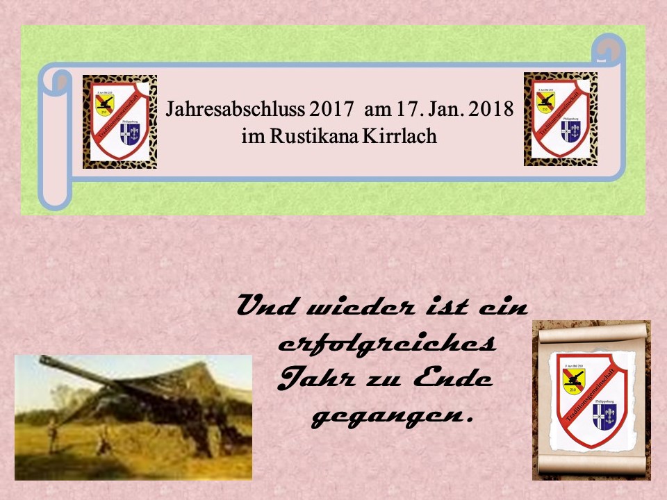 Jahresabschluss 2017 (1) Jahresabschluss 2017 (1)